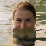 Fotos mit Witz, kreatives Fotografieren, Fotosession im Wasser